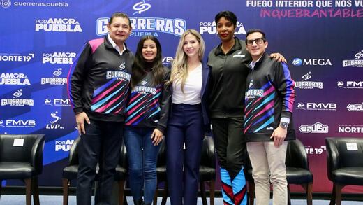Alejandro Armenta inicia la Liga Profesional de Voleibol Femenil en Puebla