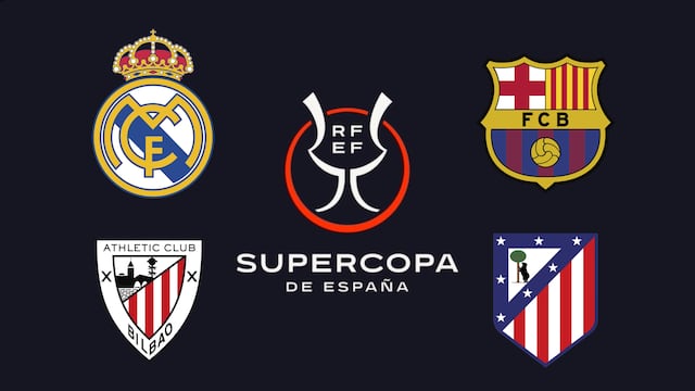 Supercopa de España 2026: Equipos, fechas, horarios y formato en que se juega este torneo