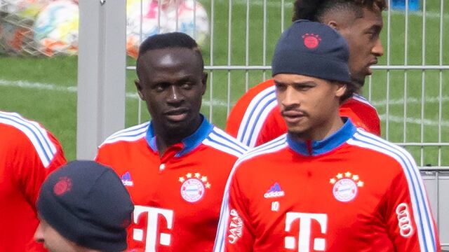 Sadio Mané y Leroy Sané en el Bayern Múnich