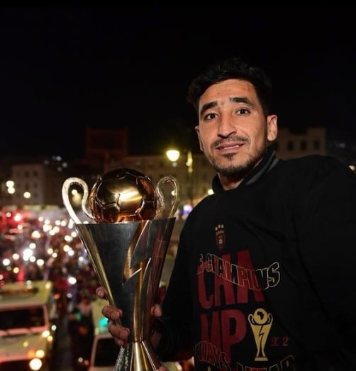 Oussama Benbot, portero de Argelia