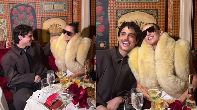 Humbe y Miley Cyrus en after party de Met Gata 2025