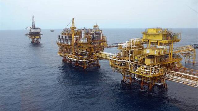 Plataforma de Pemex en Campeche