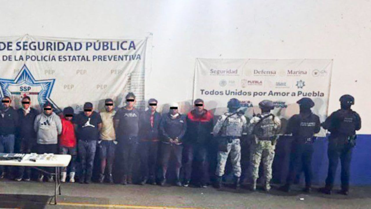 Caen en Puebla 17 generadores de violencia e implicado en multihomicidio