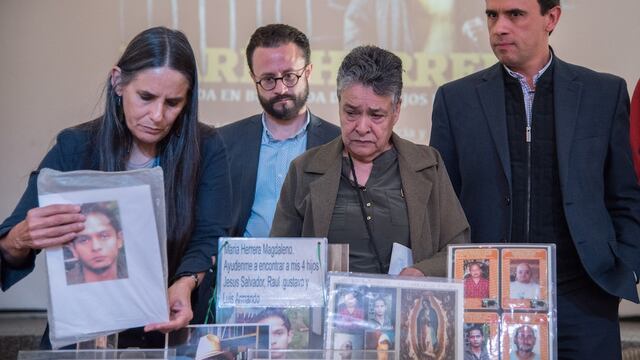 "Estoy dispuesta a perdonar, si nos ayudan a encontrar a nuestros seres queridos": María Hererra