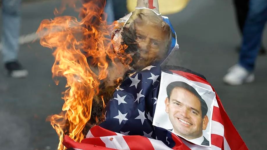 Protestas en Panamá por visita de secretario de Trump