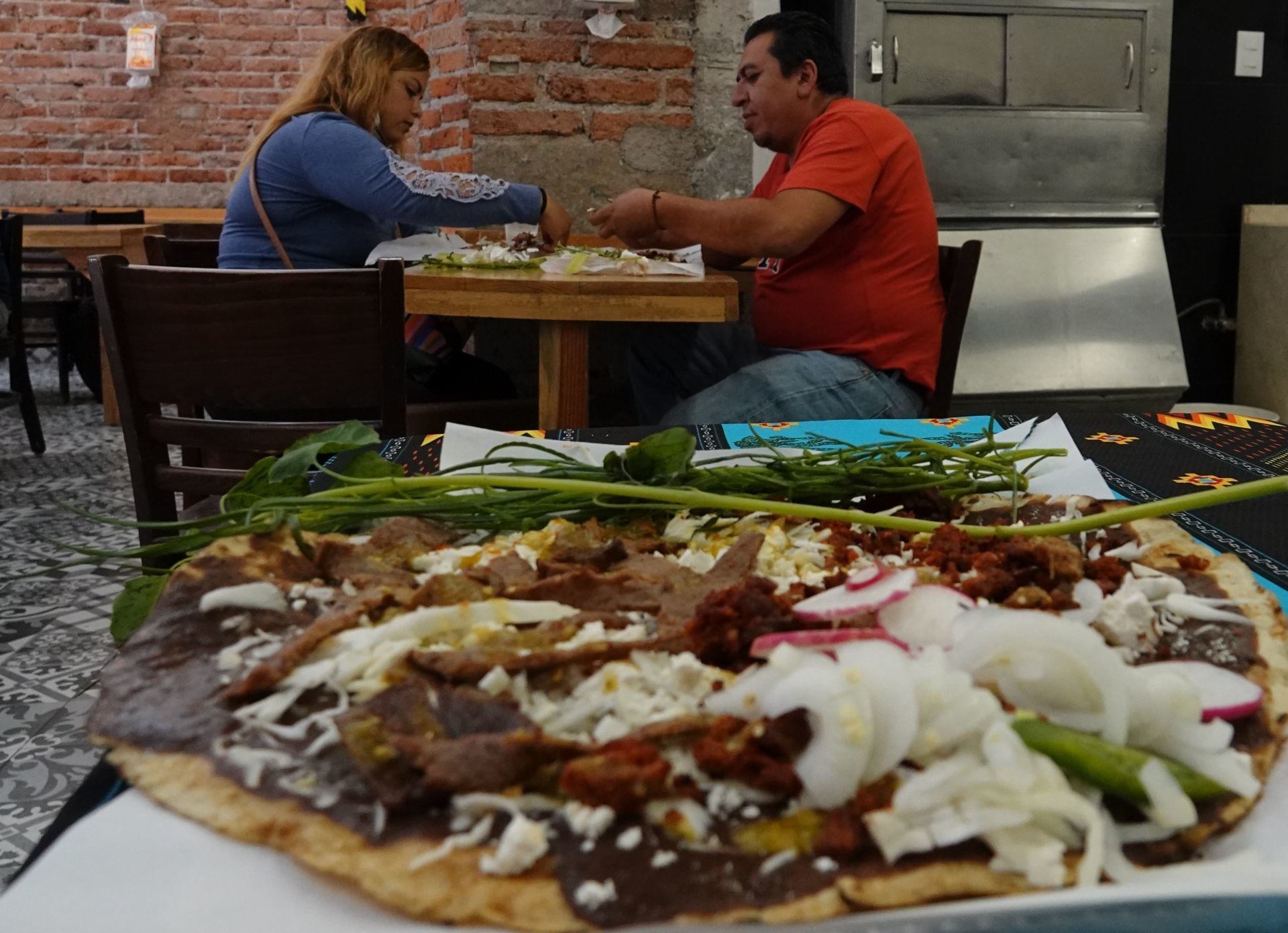 Tlayuda de Oaxaca