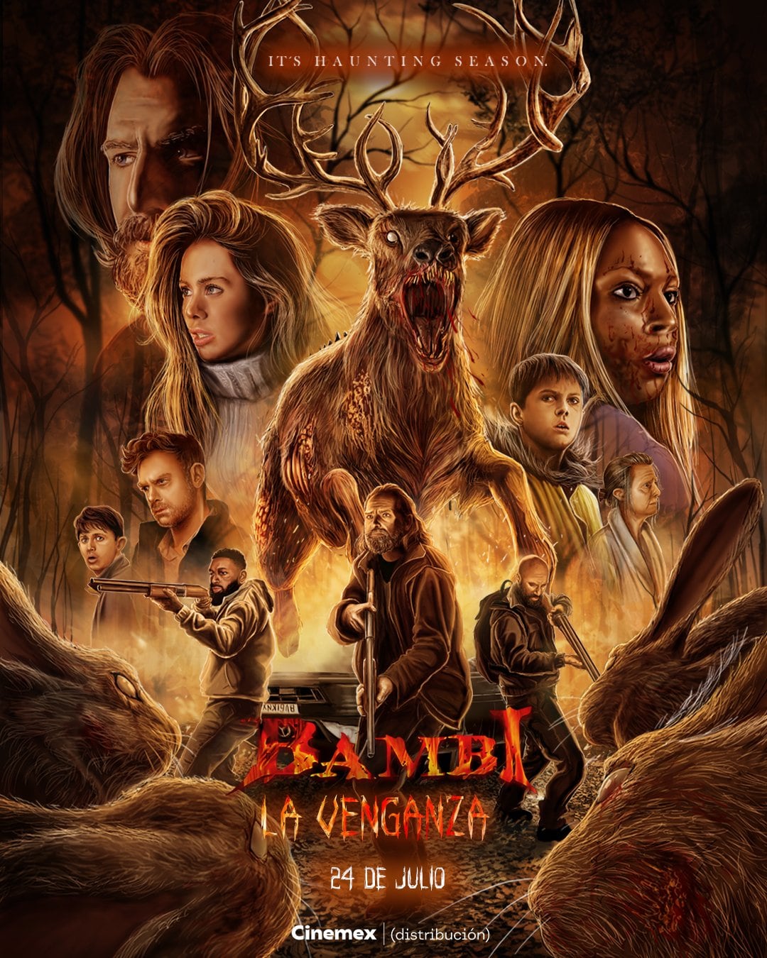 Póster de Bambi: La Venganza en Cinemex