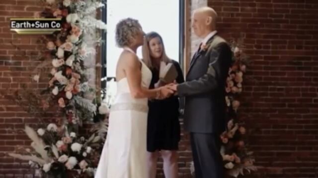 Boda de Peter, un hombre con Alzheimer