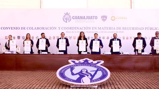 Libia Dennise encabeza convenio de Coordinación y Colaboración de Seguridad Pública y Tecnología.