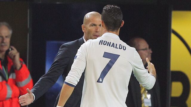 Zidane y Cristiano