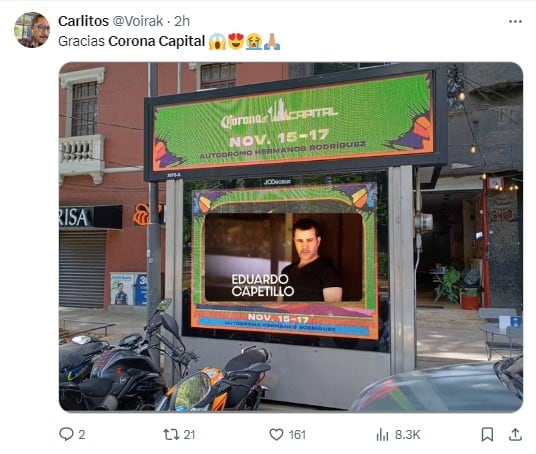 Memes por las pistas del Corona Capital 2024