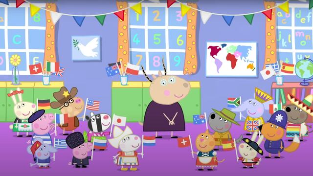 Capítulo de la canción de Peppa Pig por el Día Internacional de la Paz