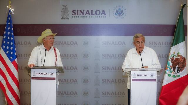 Ken Salazar consideró positivos los logros de seguridad del gobierno de Rocha