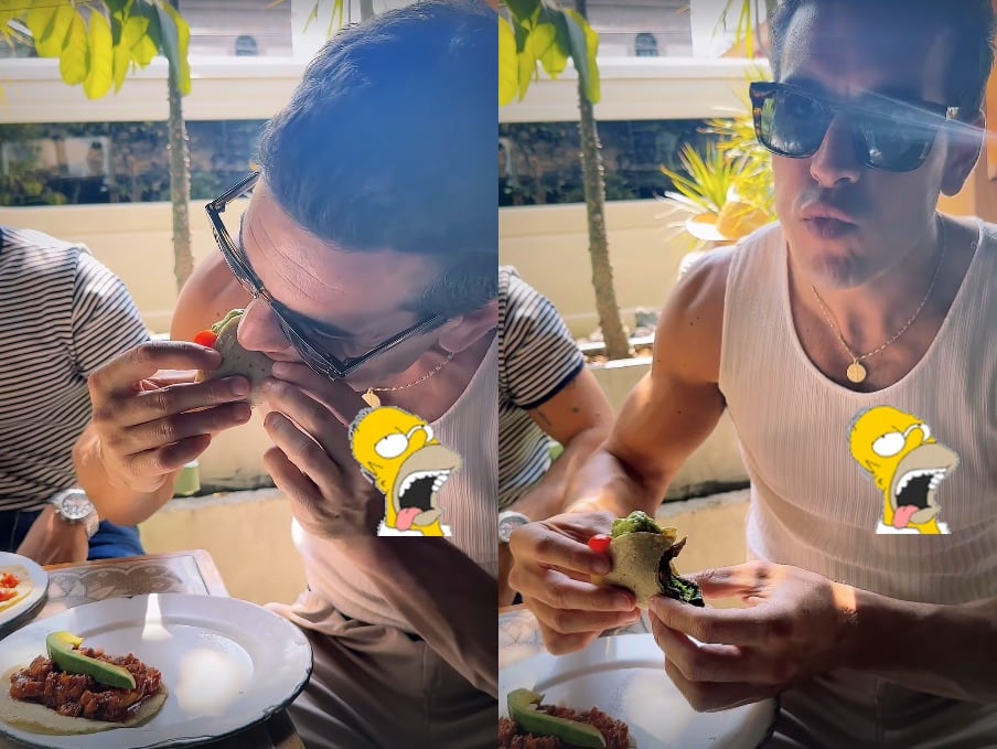 Mario Casas se lanza por unos tacos en la CDMX y así lo presumió el actor