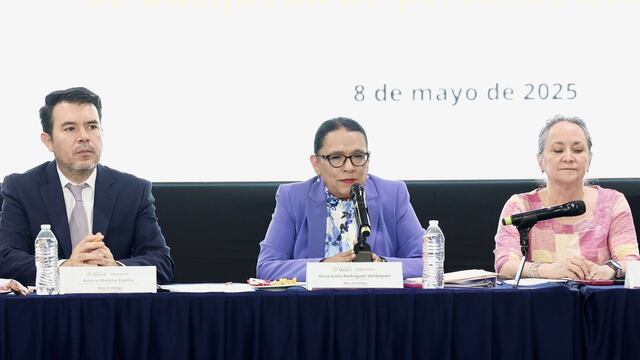 Rosa Icela Rodríguez habló con madres buscadoras