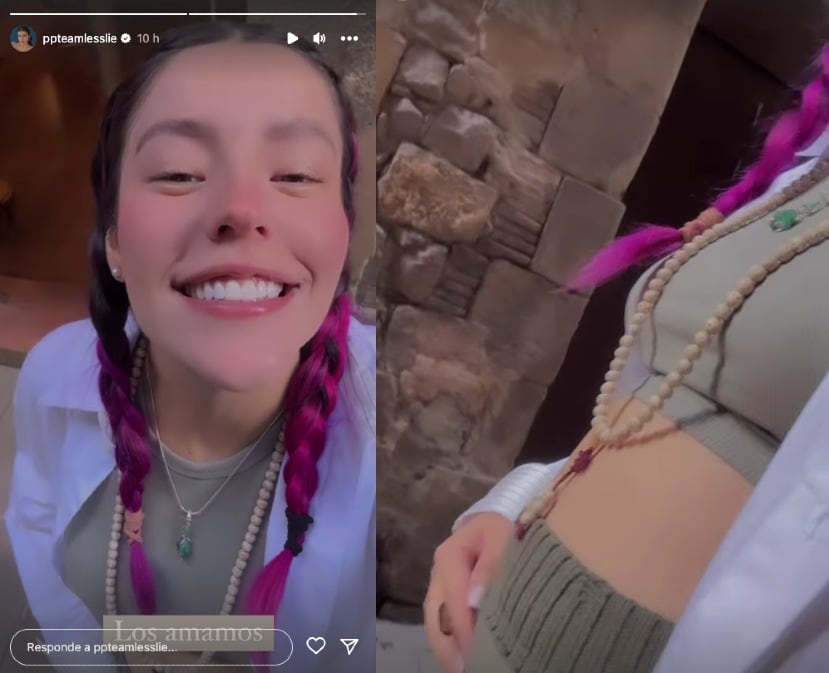 Lesslie Polinesia presume un bonito baby bump por las calles de España