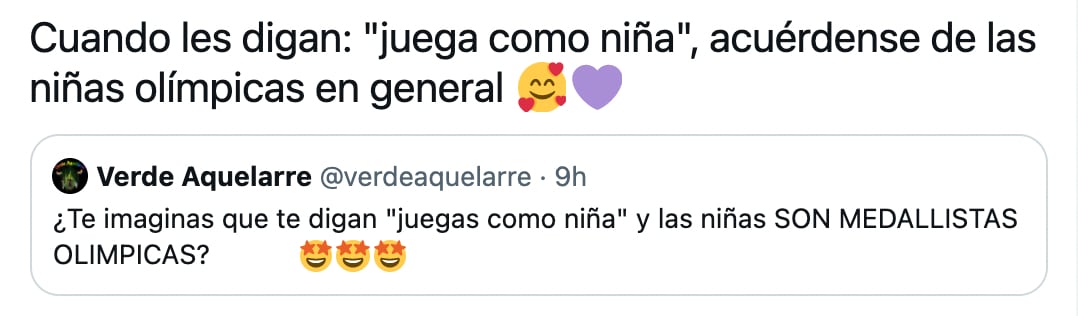 Juega como niña