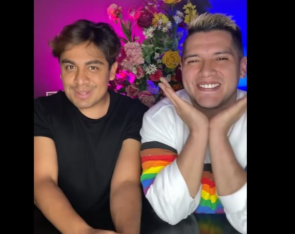 Pepe y Teo, influencers.