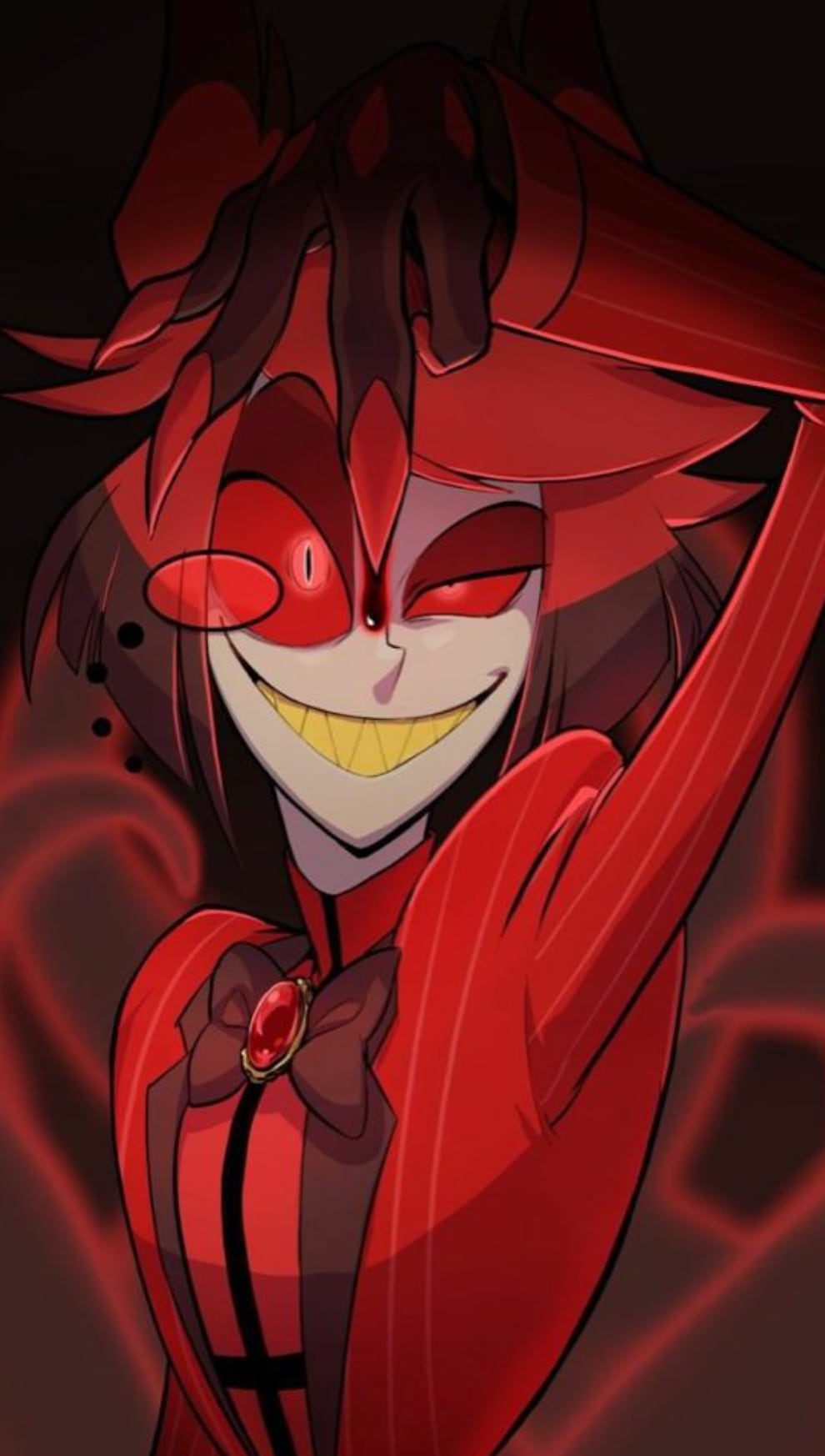 Fondo de pantalla de Alastor de Hazbin Hotel