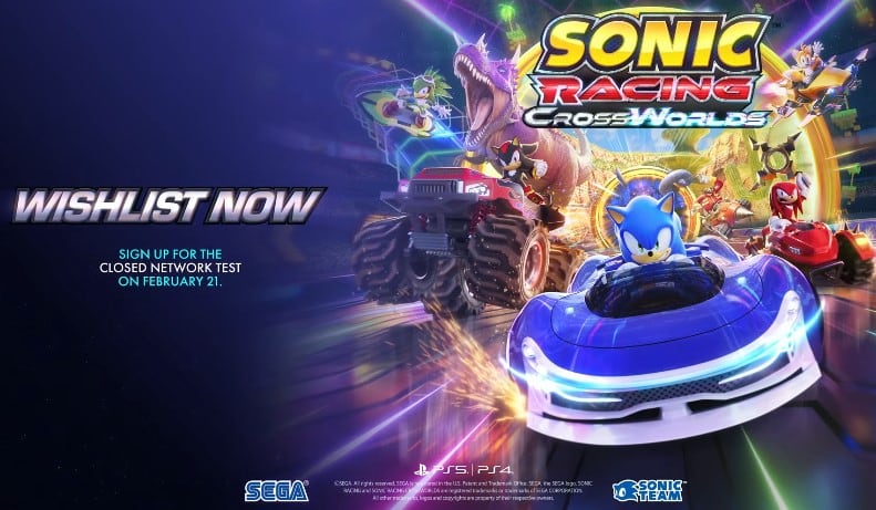 Sonic Racing CrossWorlds