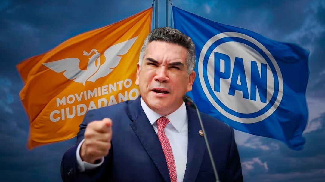 “No pueden competir solos”: Alito Moreno responde a MC y PAN