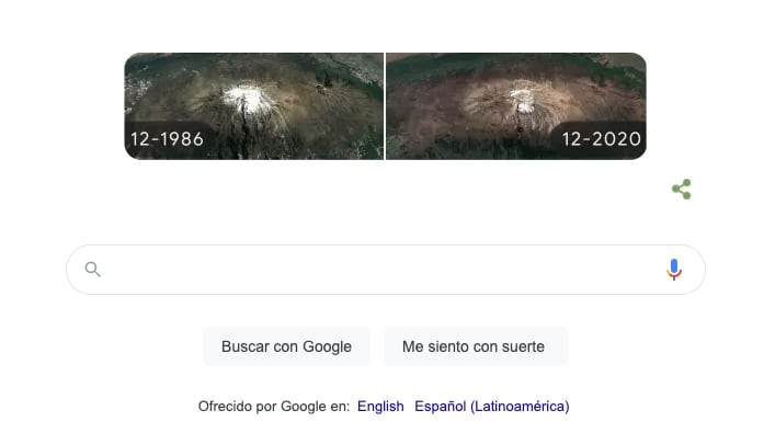 Doodle de Google del Día de la Tierra 2022