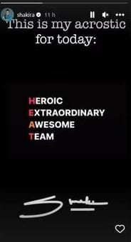 Shakira habría mandado indirecta a Jimmy Butler