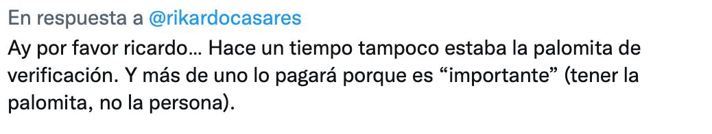Comentarios a Ricardo Casares