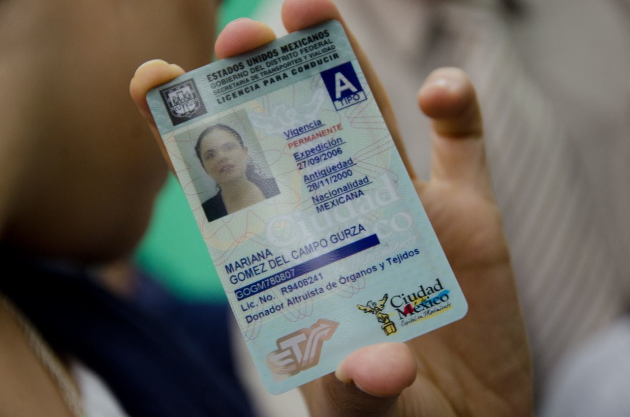 Licencia de conducir CDMX