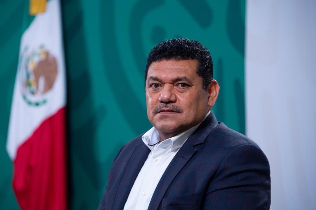 Javier May en la mañanera