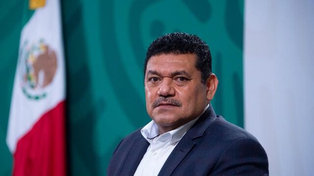 Javier May en la mañanera