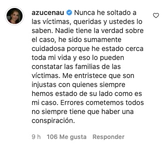 Azucena Uresti: "Errores cometemos todos"