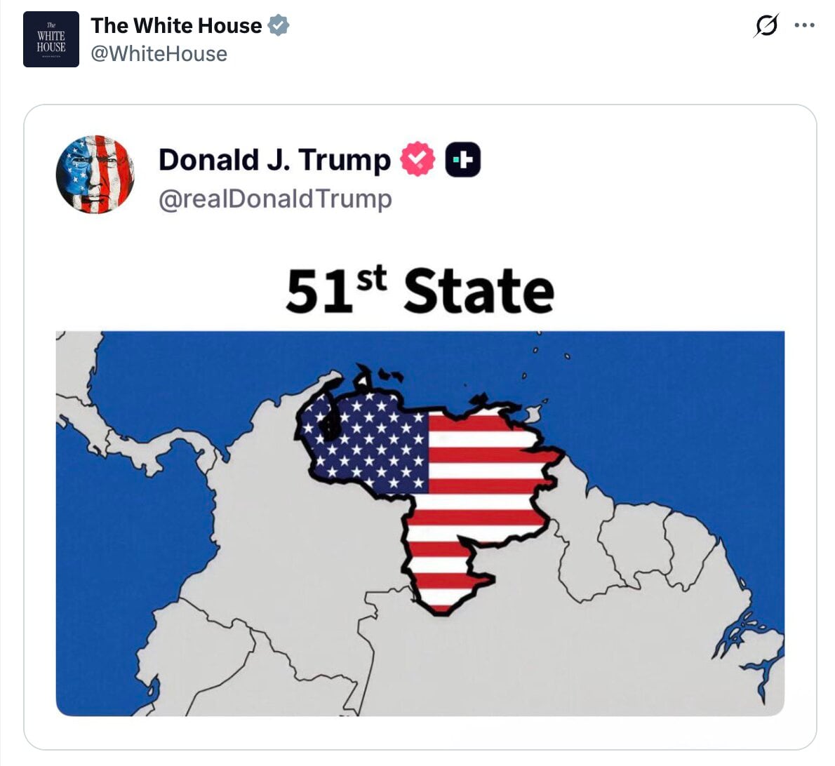 Venezuela como el estado 51 de Estados Unidos