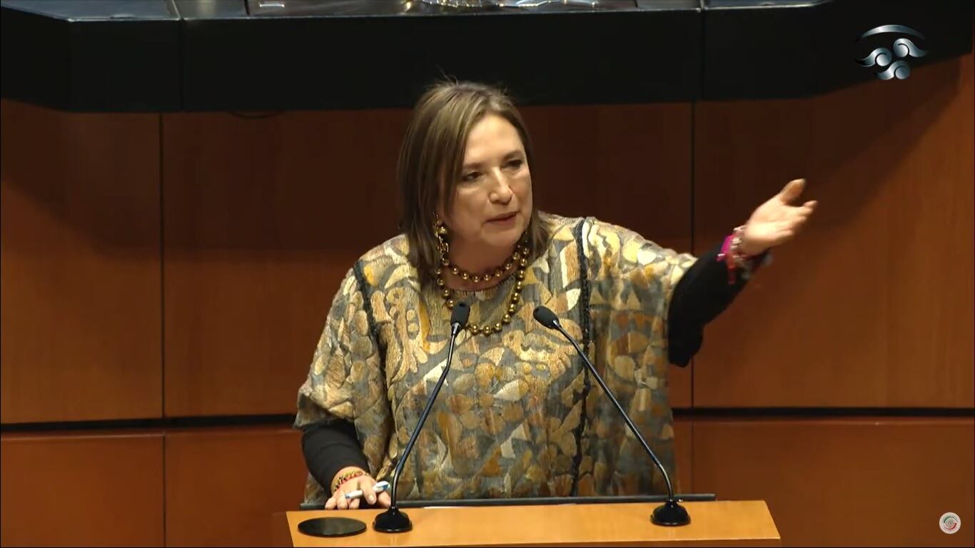 Xóchitl Gálvez justifica su ausencia en votación sobre fideicomisos del Poder Judicial