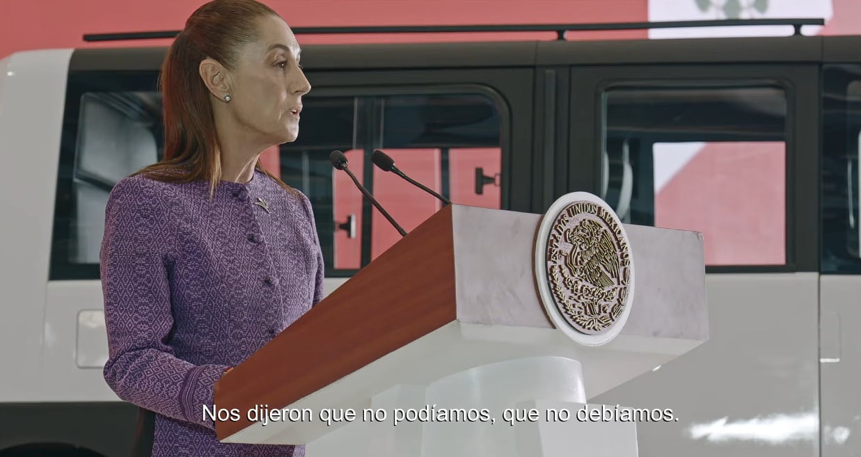 Claudia Sheinbaum comparte episodio final de su documental “La patria la construimos todas y todos”