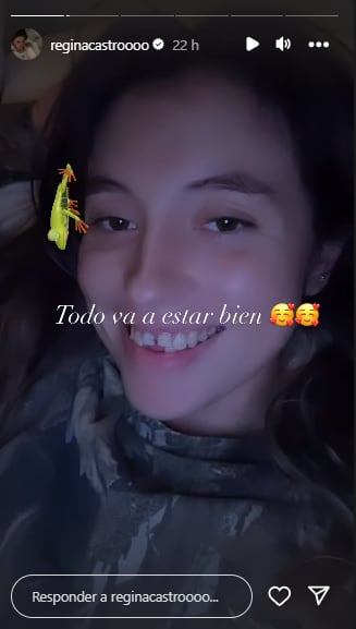 Regina Castro perdió los dientes en un accidente mientras montaba a caballo