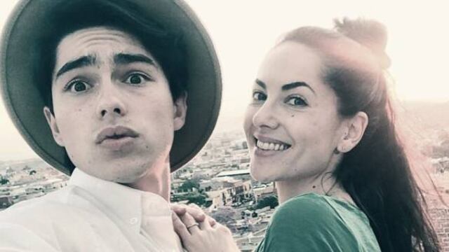 Bárbara Mori y su hijo Sergio