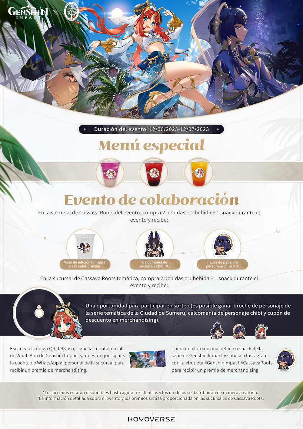 Genshin Impact x Cassava Roots