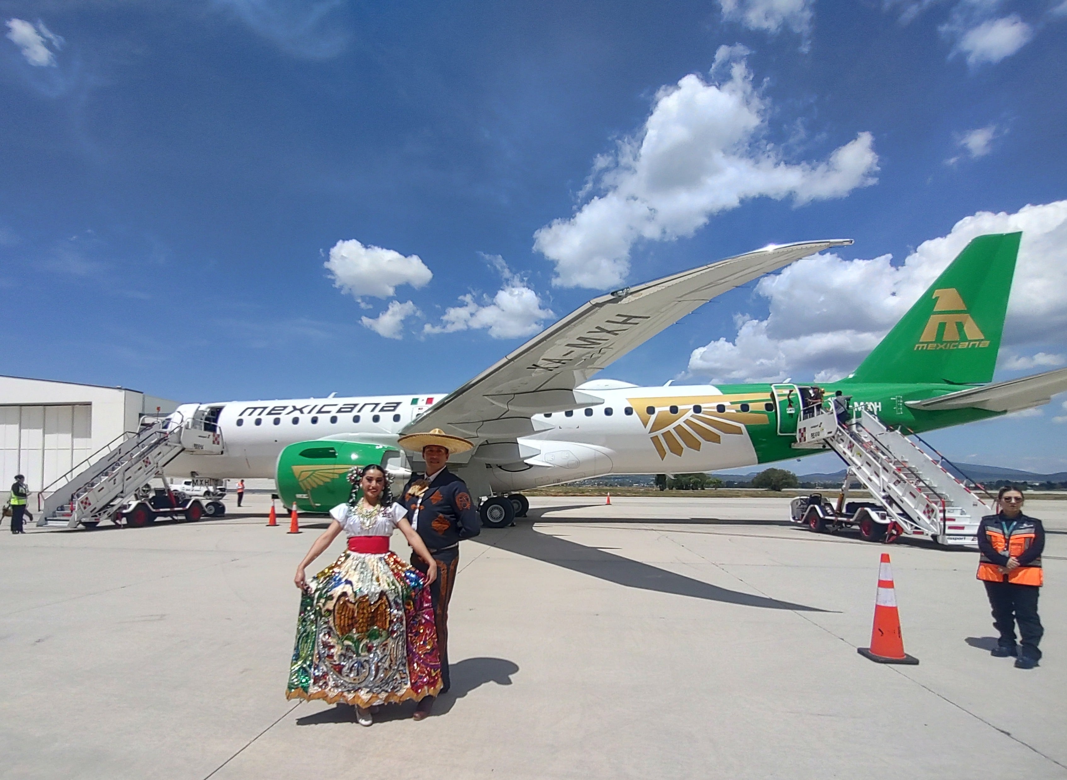 Mexicana de Aviación recibe nuevo avión