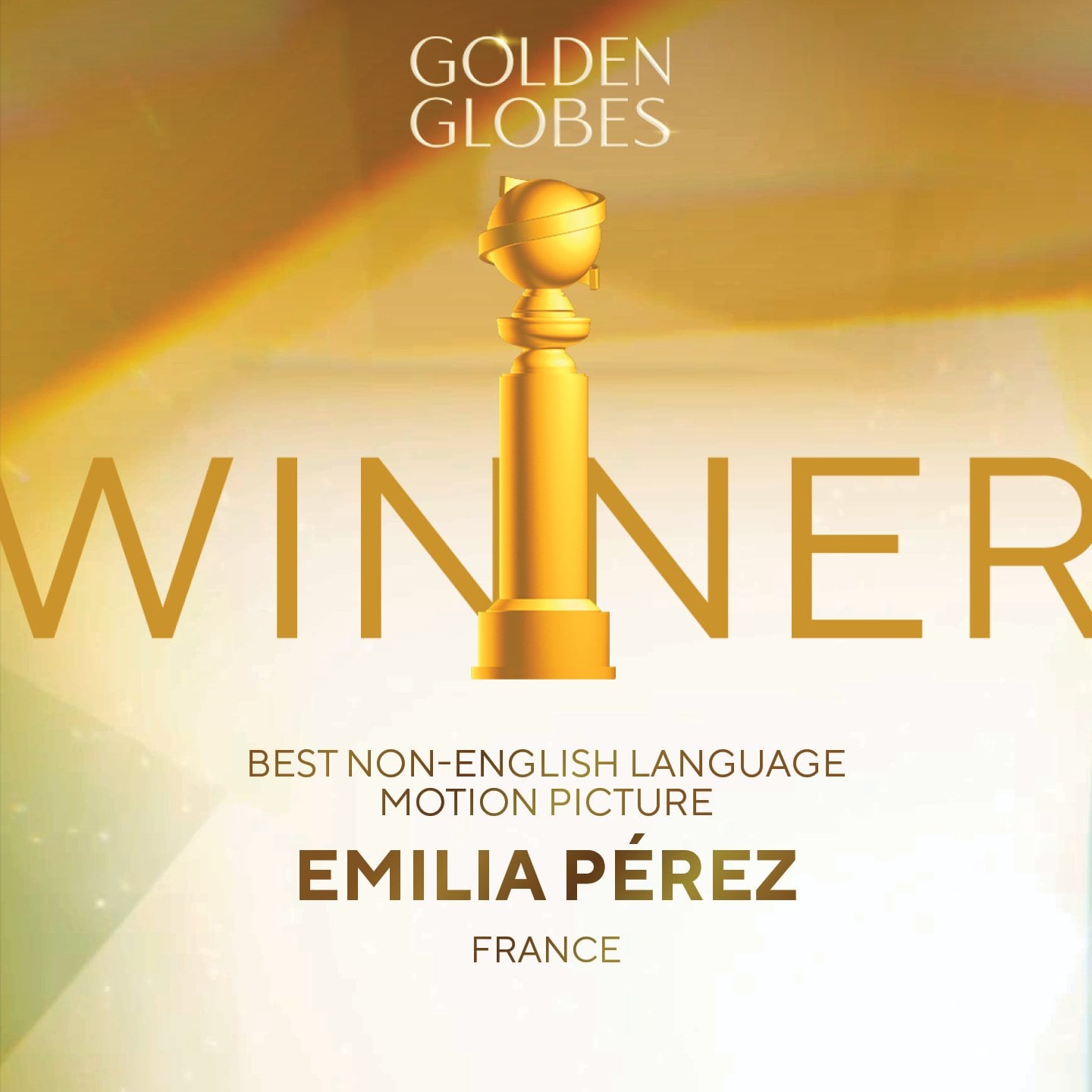 Emilia Pérez, película ganadora en Globos de Oro 2025