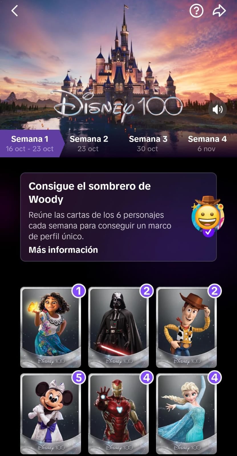 ¿Cómo conseguir a Mirabel en el juego de cartas Disney 100 años en TikTok?
