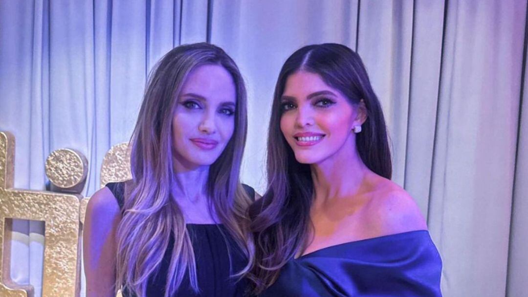 ¿Ana Bárbara y Angelina Jolie son amigas? Foto es testimonio de su inesperada nueva amistad