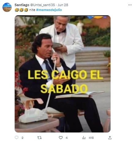 Memes por el mes de julio