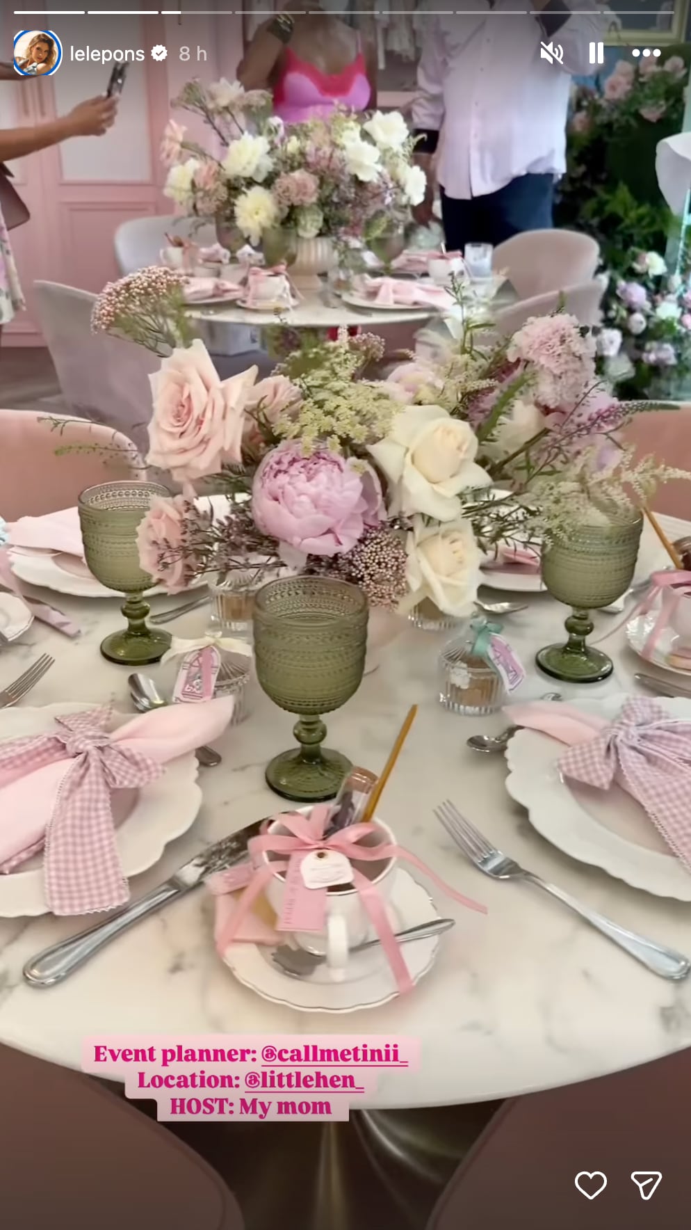 Baby shower de Lele Pons