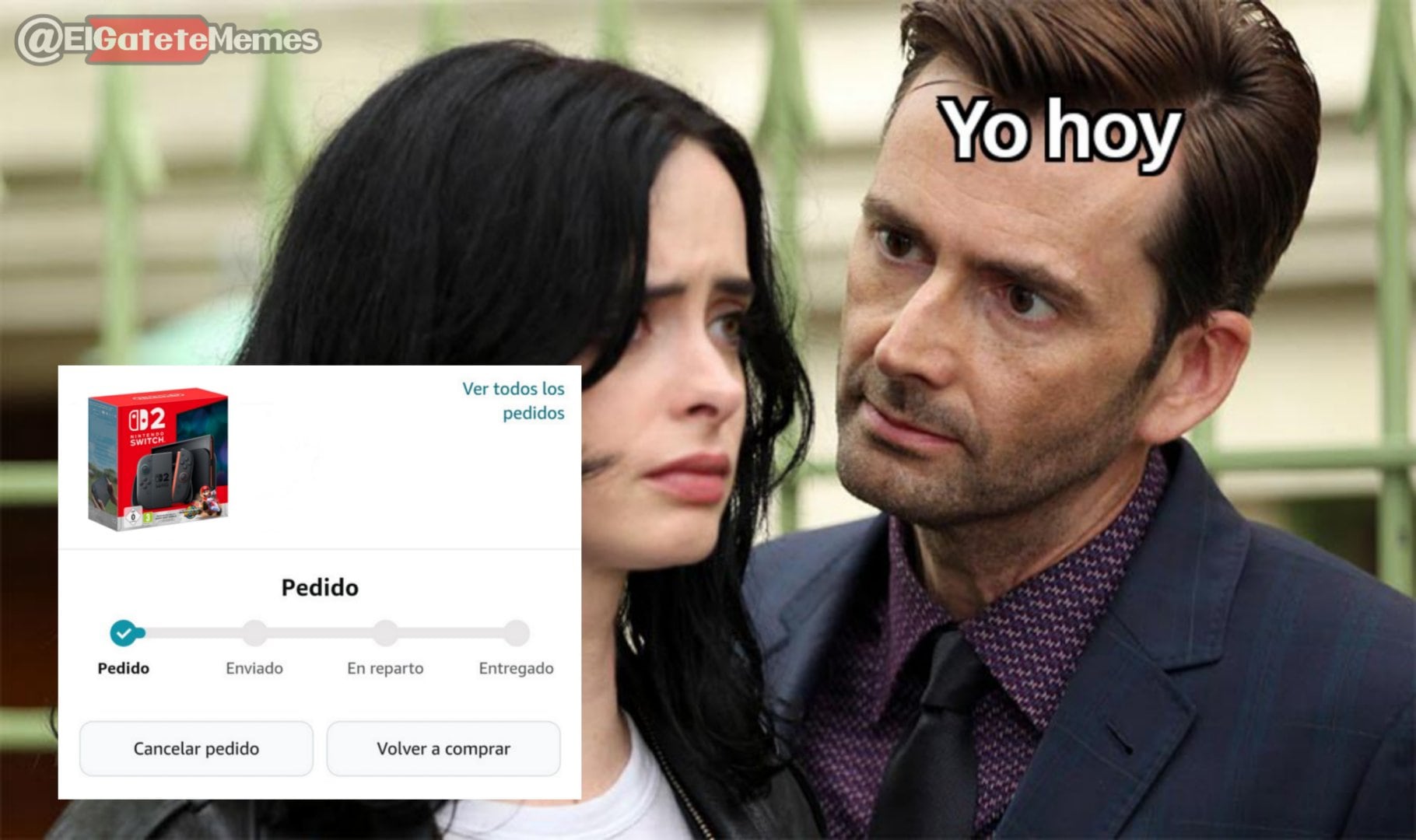 Memes del lanzamiento de la Nintendo Switch 2