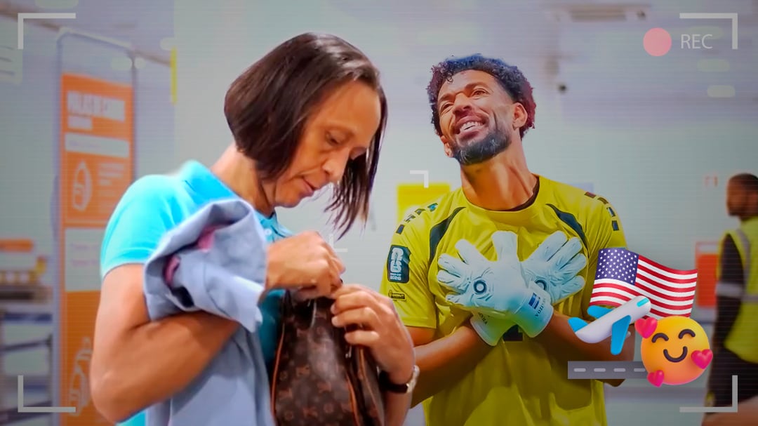 La mamá de Vozinha, Ana Candida Evora, inicia su viaje a Estados Unidos