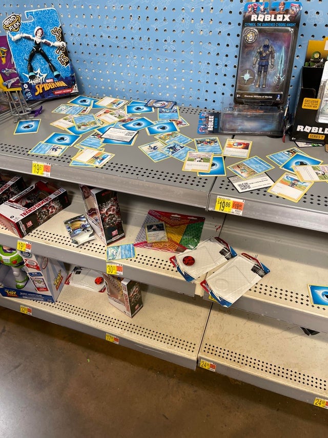 Tarjetas de Pokémon en Walmart