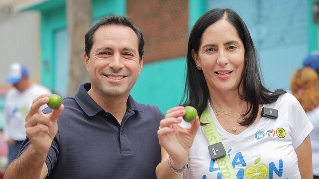 Mauricio Vila y Lía Limón