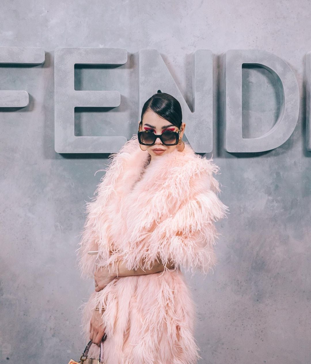 Danna Paola como embajadora de Fendi
