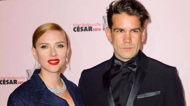 Scarlett Johansson y Romain Dauriac